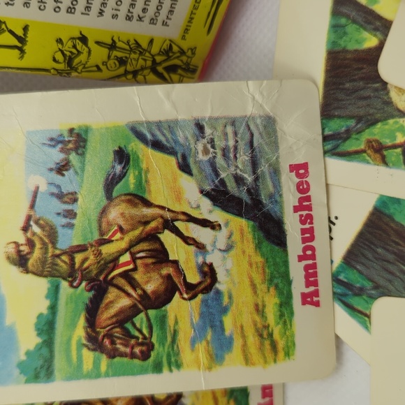 Daniel Boone Card Game - Vintage 1965 - Picture 5 of 8